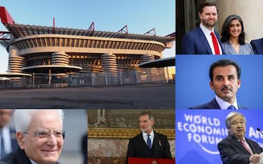 I politici presenti alla cerimonia di apertura di San Siro