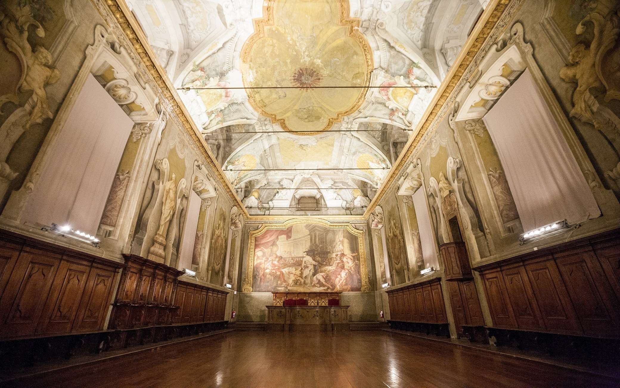 La Sala del Cenacolo del Museo Nazionale della Scienza e della Tecnologia Leonardo da Vinci