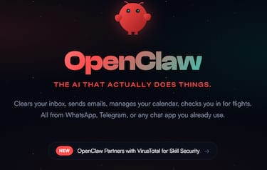 Dal sito di OpenClaw