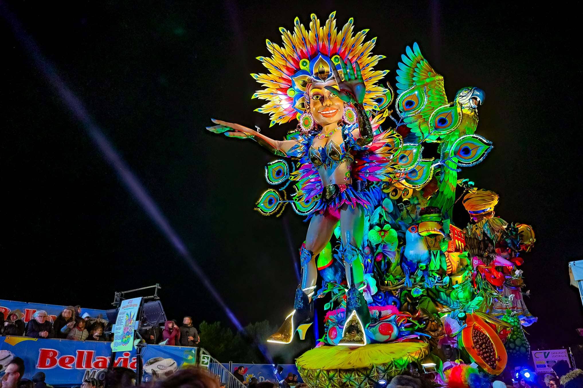 Carro allegorico "Toda gioia, toda alegria, destinazione Bahia"