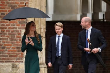 Prince George’s first day at Eton College