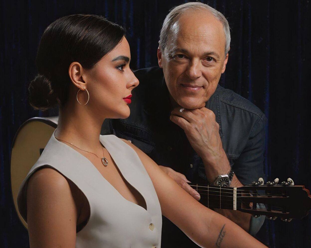 Toquino e Camilla Faustino