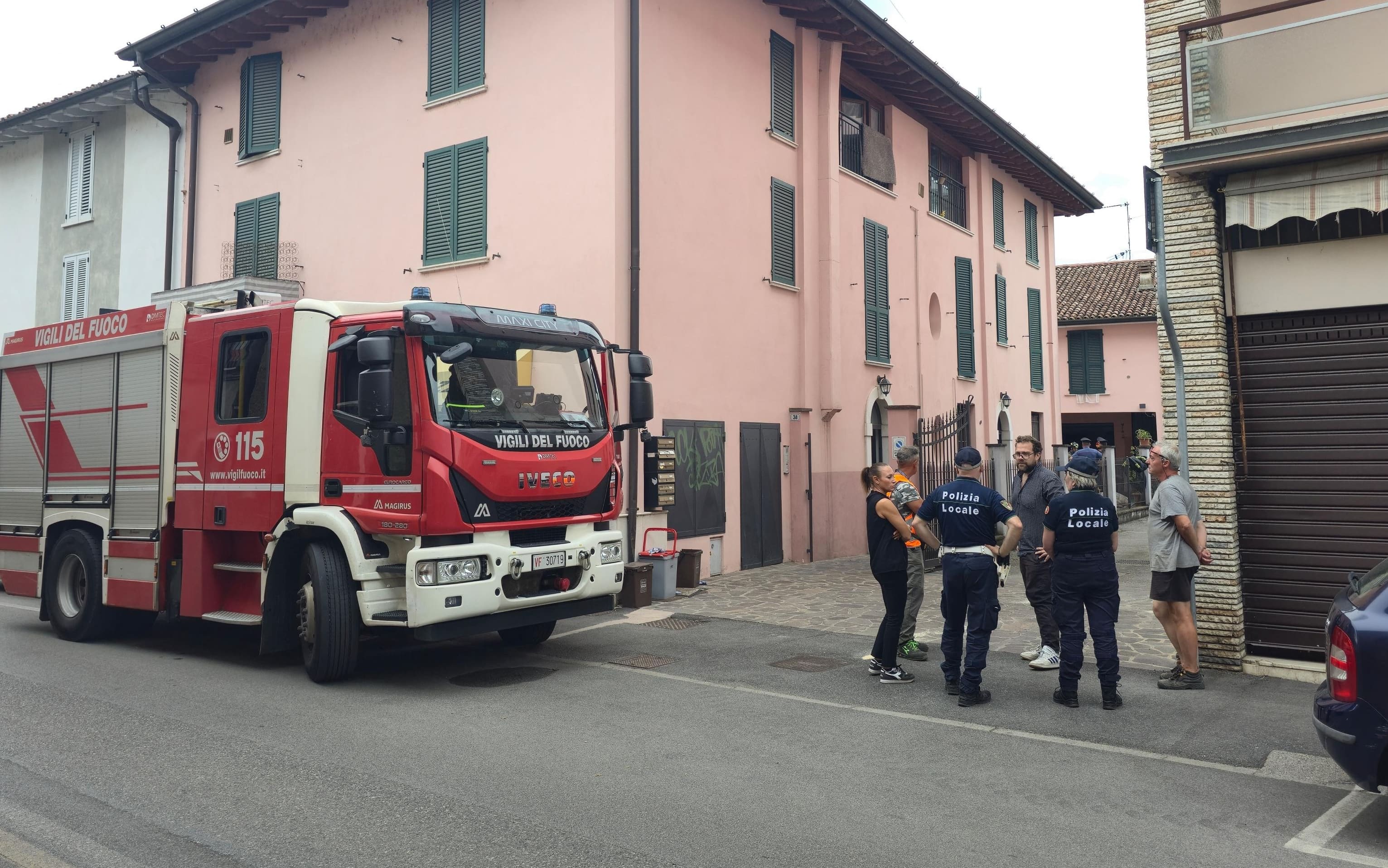 Un uomo di 60 anni è morto schiacciato da un muletto. È accaduto a Bagnolo Mella in provincia di Brescia, 25 luglio 2025. ANSA/Filippo Venezia