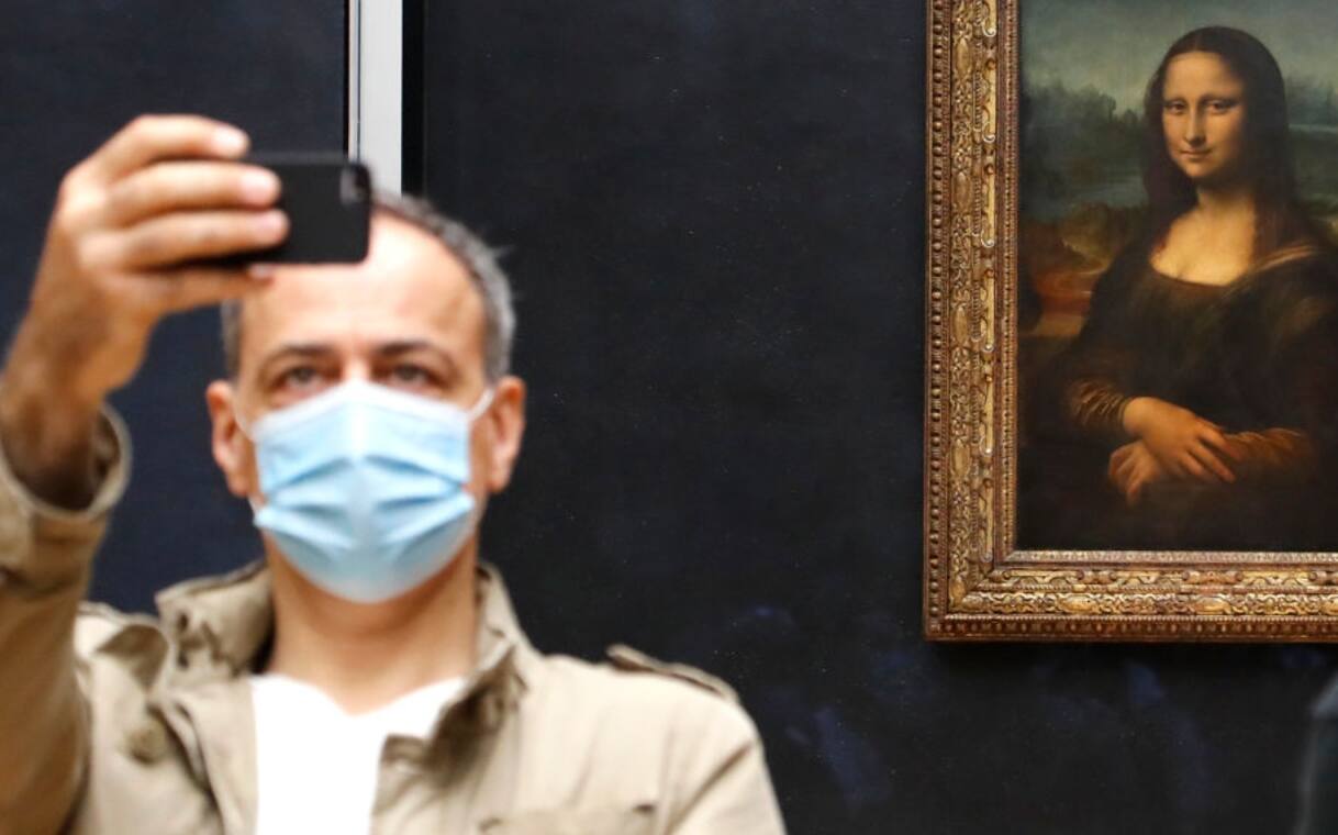 Parigi, il Museo del Louvre riapre dopo il lockdown. FOTO