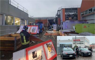 esplosione toyota bologna