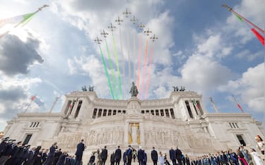 Roma - Il Presidente Sergio Mattarella all'Altare della Patria, oggi 2 giugno 2026.
(Foto di Paolo Giandotti - Ufficio per la Stampa e la Comunicazione)