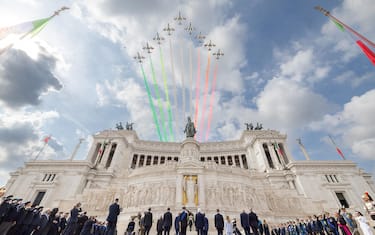 Roma - Il Presidente Sergio Mattarella all'Altare della Patria, oggi 2 giugno 2026.
(Foto di Paolo Giandotti - Ufficio per la Stampa e la Comunicazione)