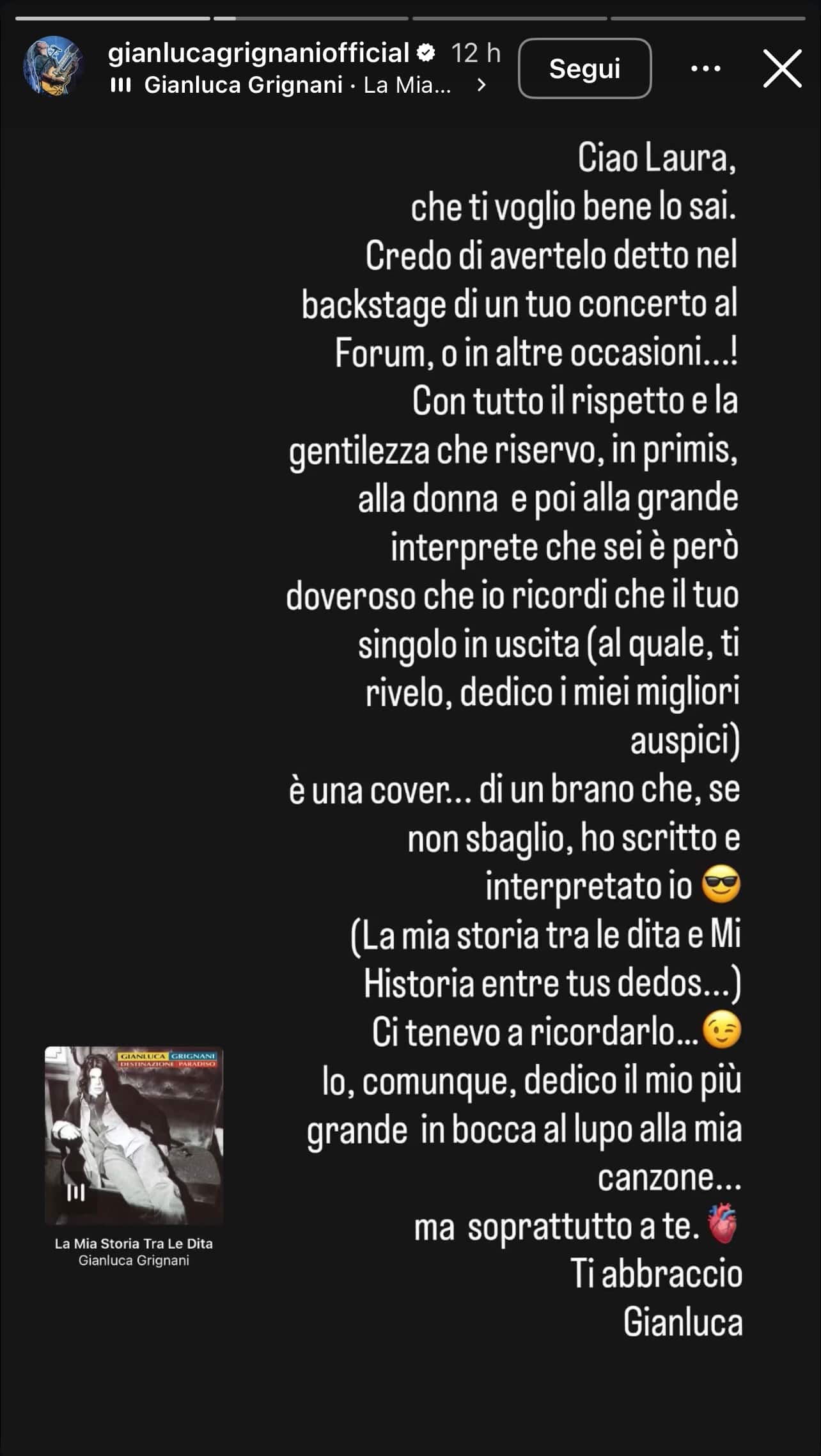 Gianluca Grignani Laura Pausini