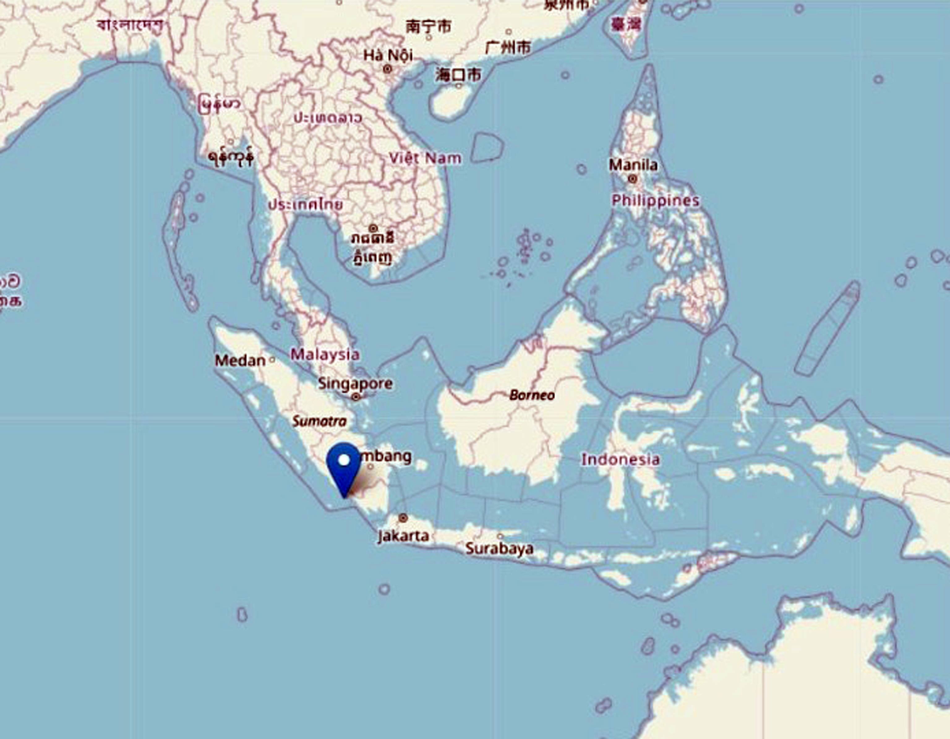 Un terremoto di magnitudo 6.0 ha colpito la parte meridionale di Sumatra, in Indonesia, 23 agosto 2022.
ANSA/INGV
+++ ATTENZIONE LA FOTO NON PUO' ESSERE PUBBLICATA O RIPRODOTTA SENZA L'AUTORIZZAZIONE DELLA FONTE DI ORIGINE CUI SI RINVIA+++