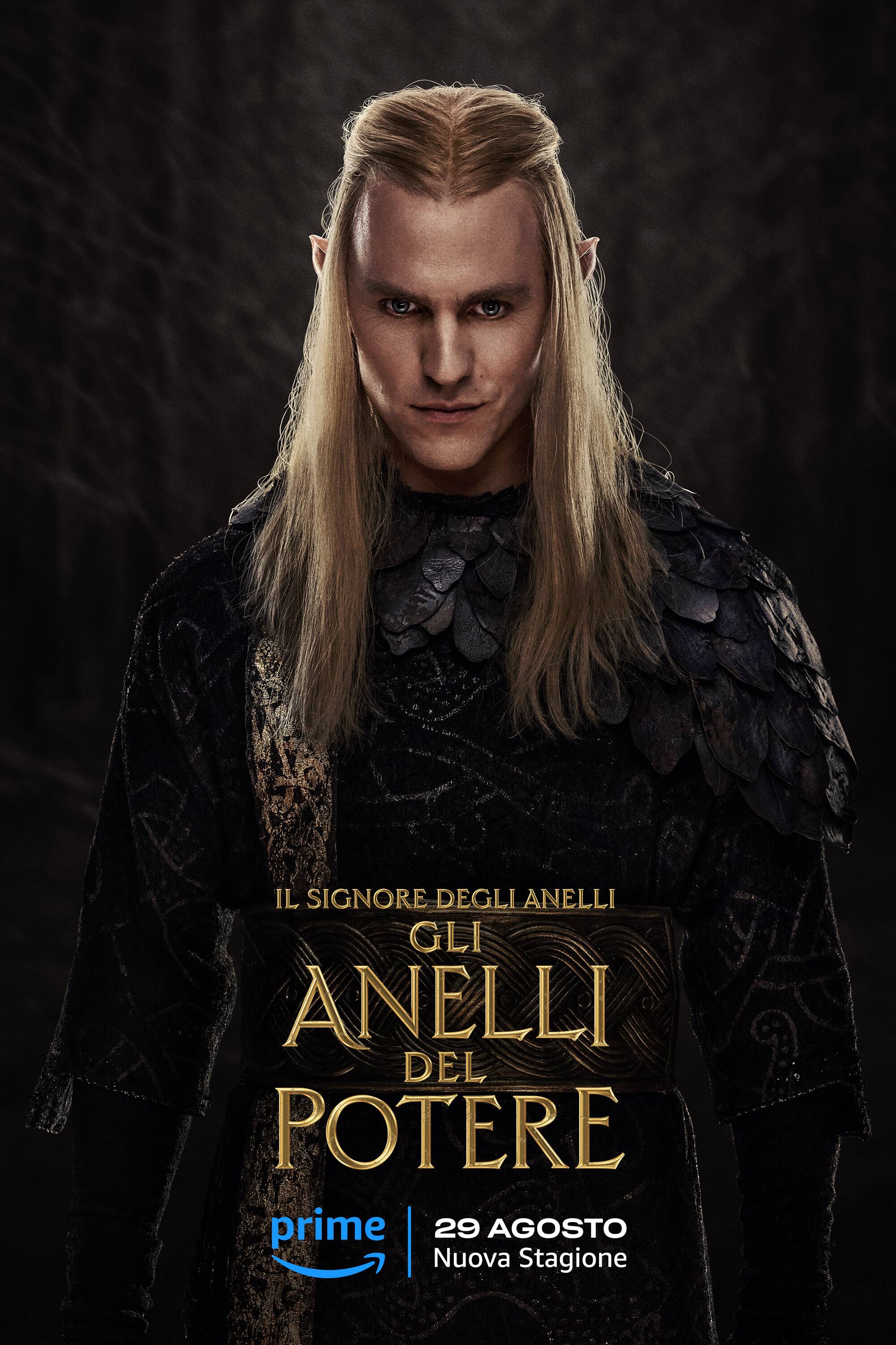 Il primo poster della seconda stagione de Il Sginore degli Anelli: Gli Anelli del Potere ritrae il personaggio di Sauron interpretato da Charlie Vickers