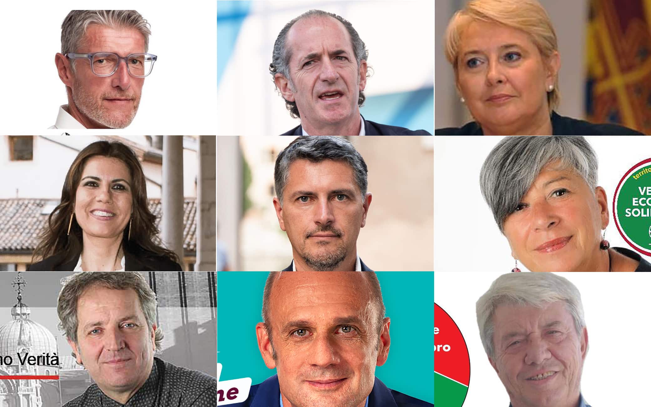 Candidati elezioni regionali Veneto