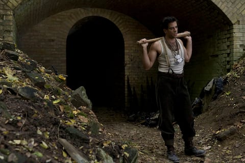 Eli Roth plays Sgt Donny Donowitz in INGLOURIOUS BASTERDS.