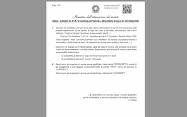 Prova di matematica