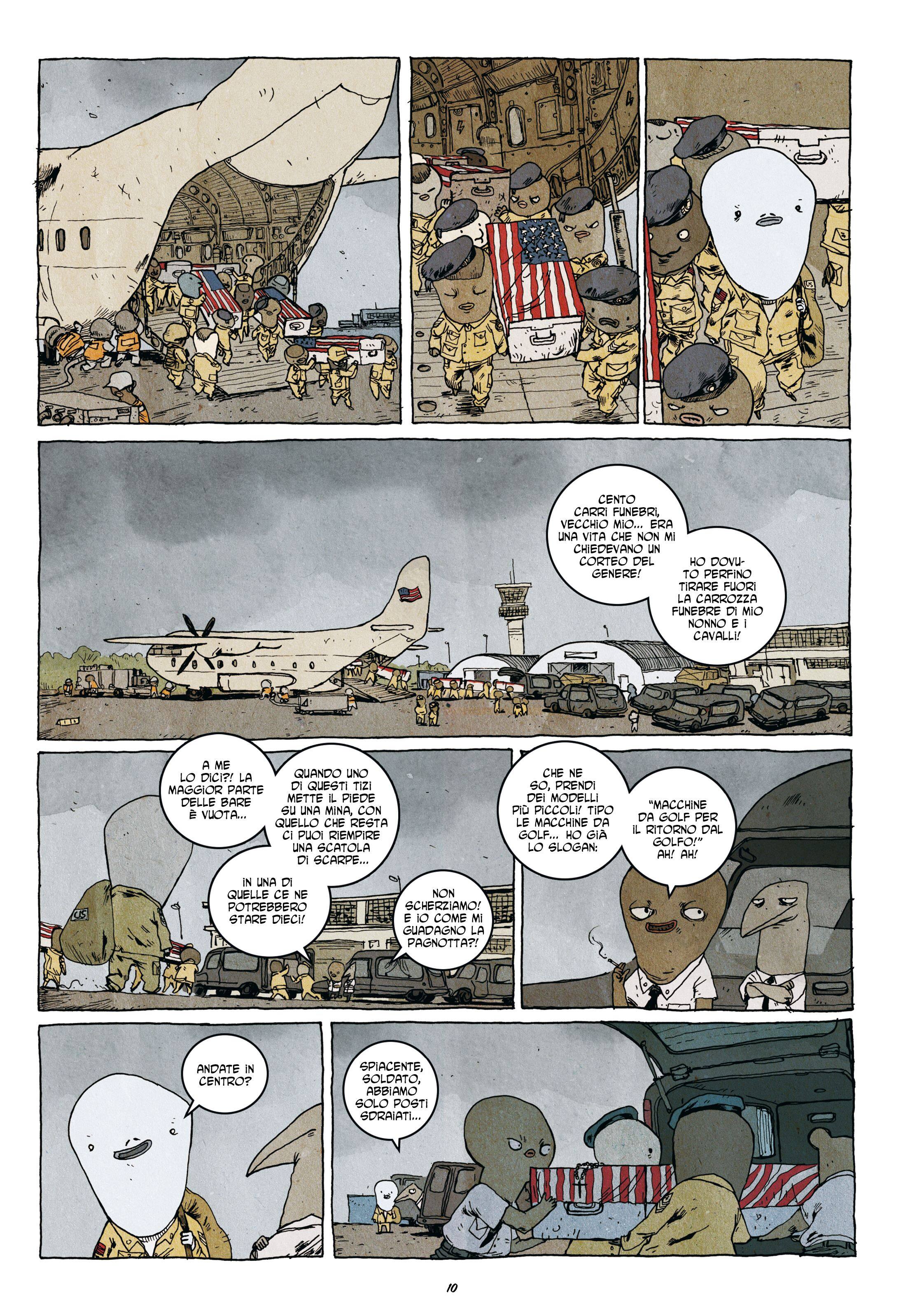 Una tavola di The Grocery di Aurélien Ducoudray e Guillaume Singelin