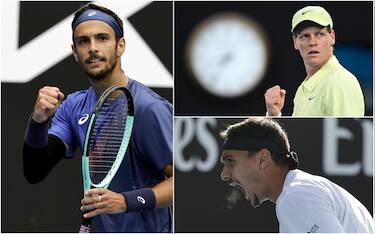 musetti sonego sinner australian open