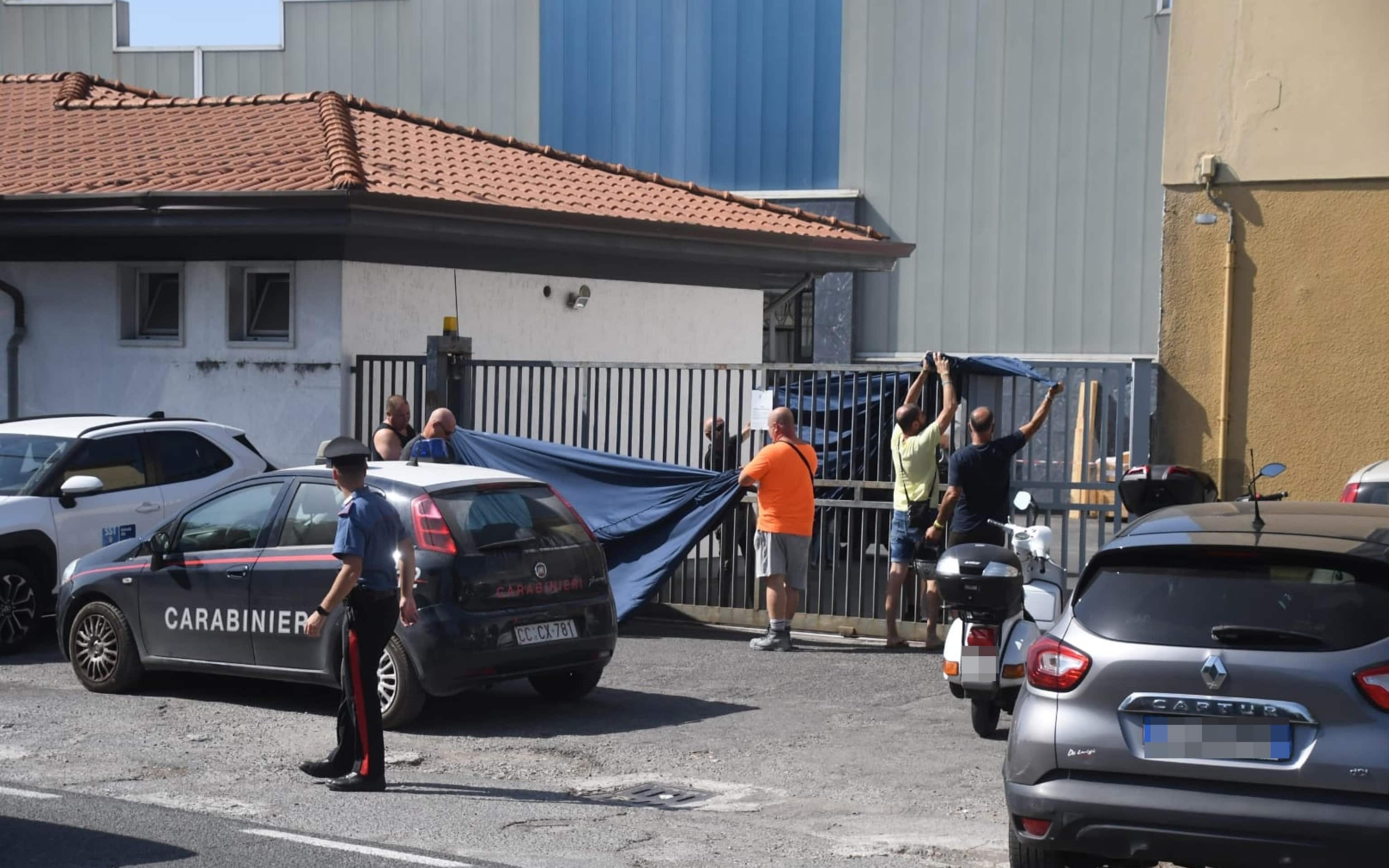 Operaio morto a Carrara
