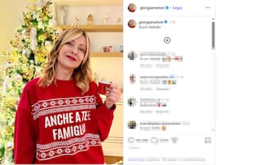Il post di Meloni