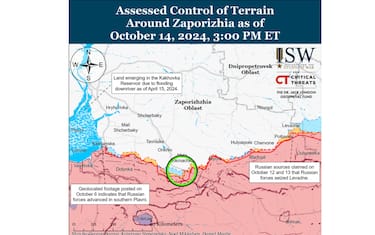 mappe guerra russia ucraina