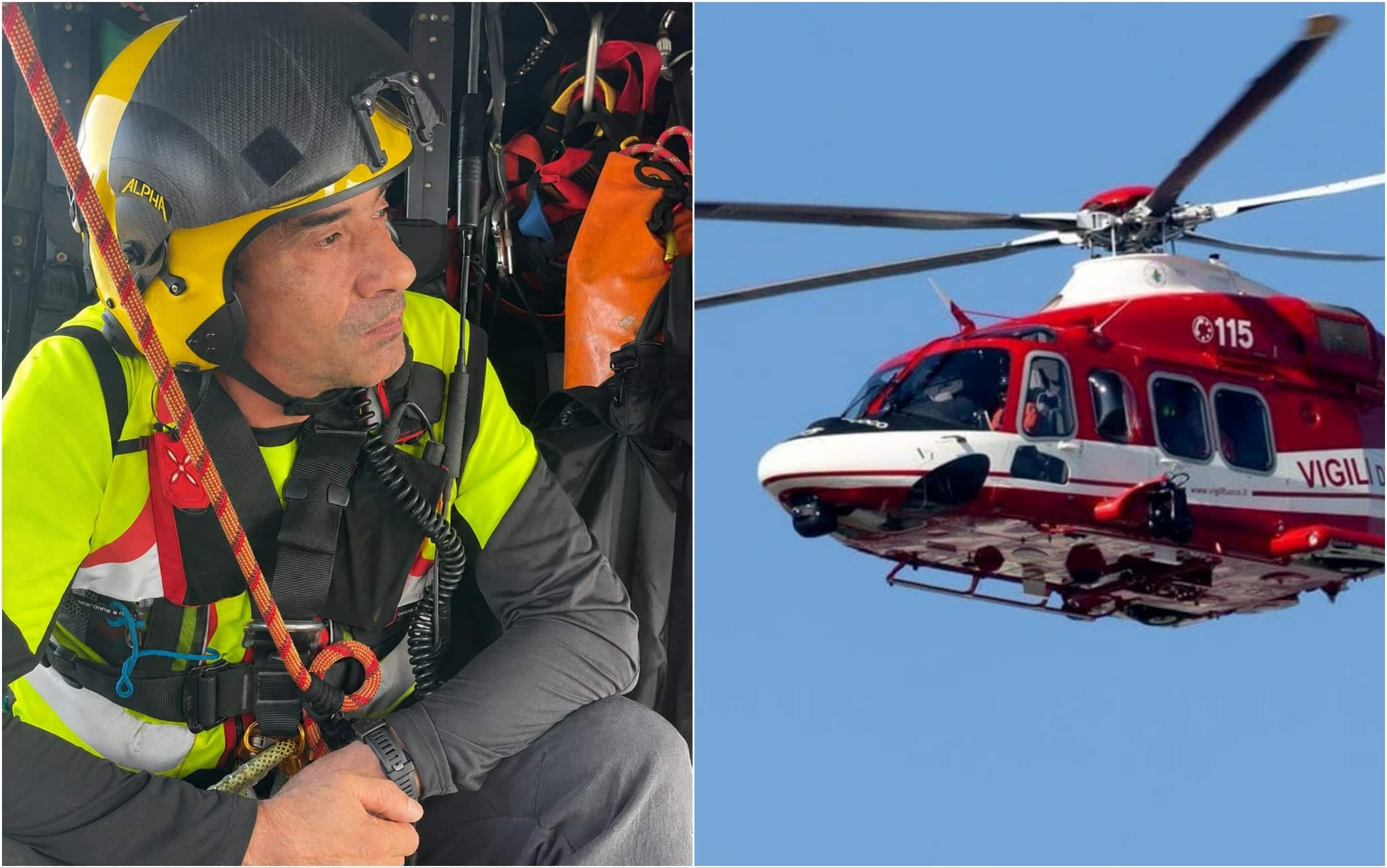 Malore durante un'esercitazione: morto l'elisoccorritore Pietro Isola