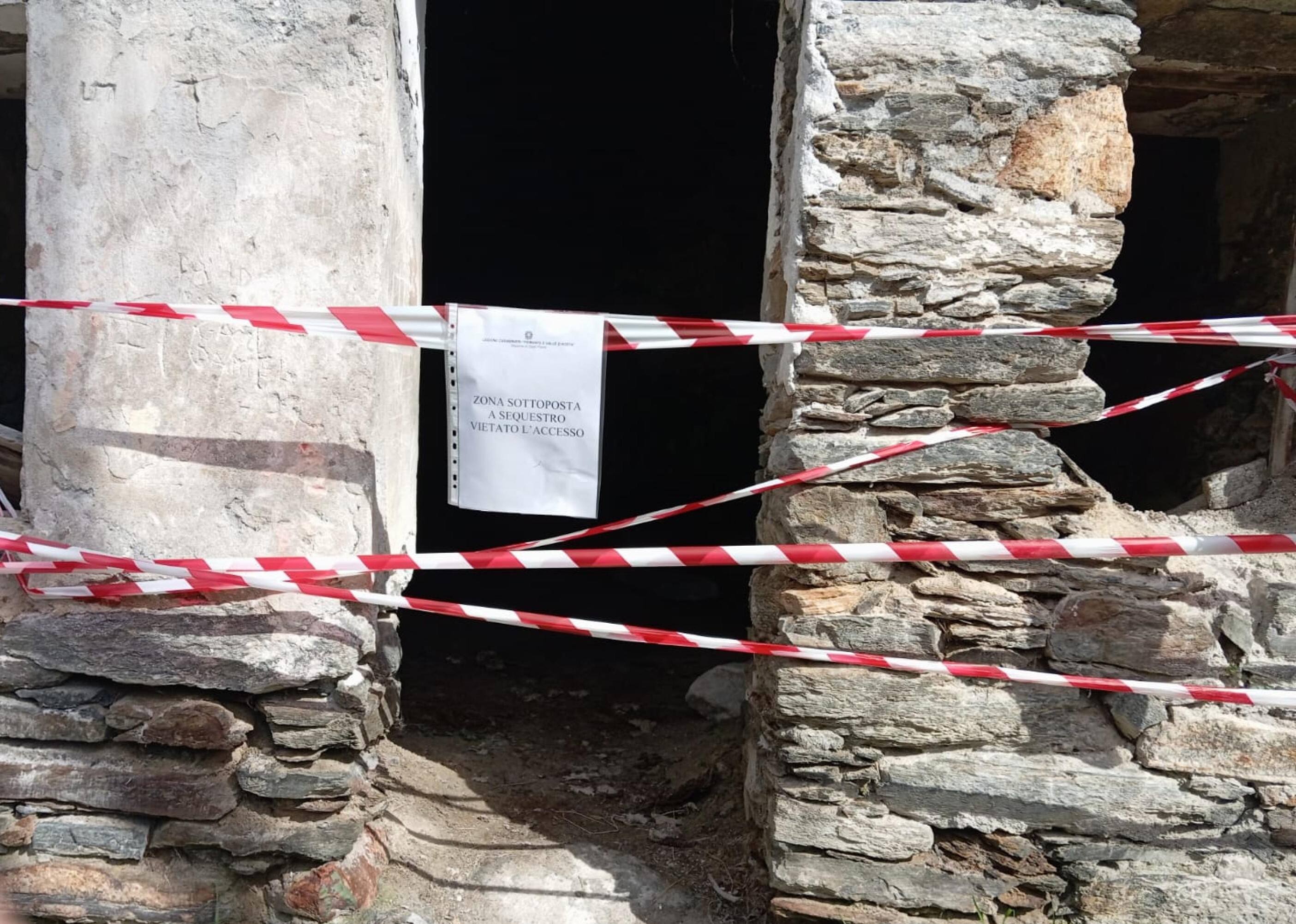 Il luogo del ritrovamento