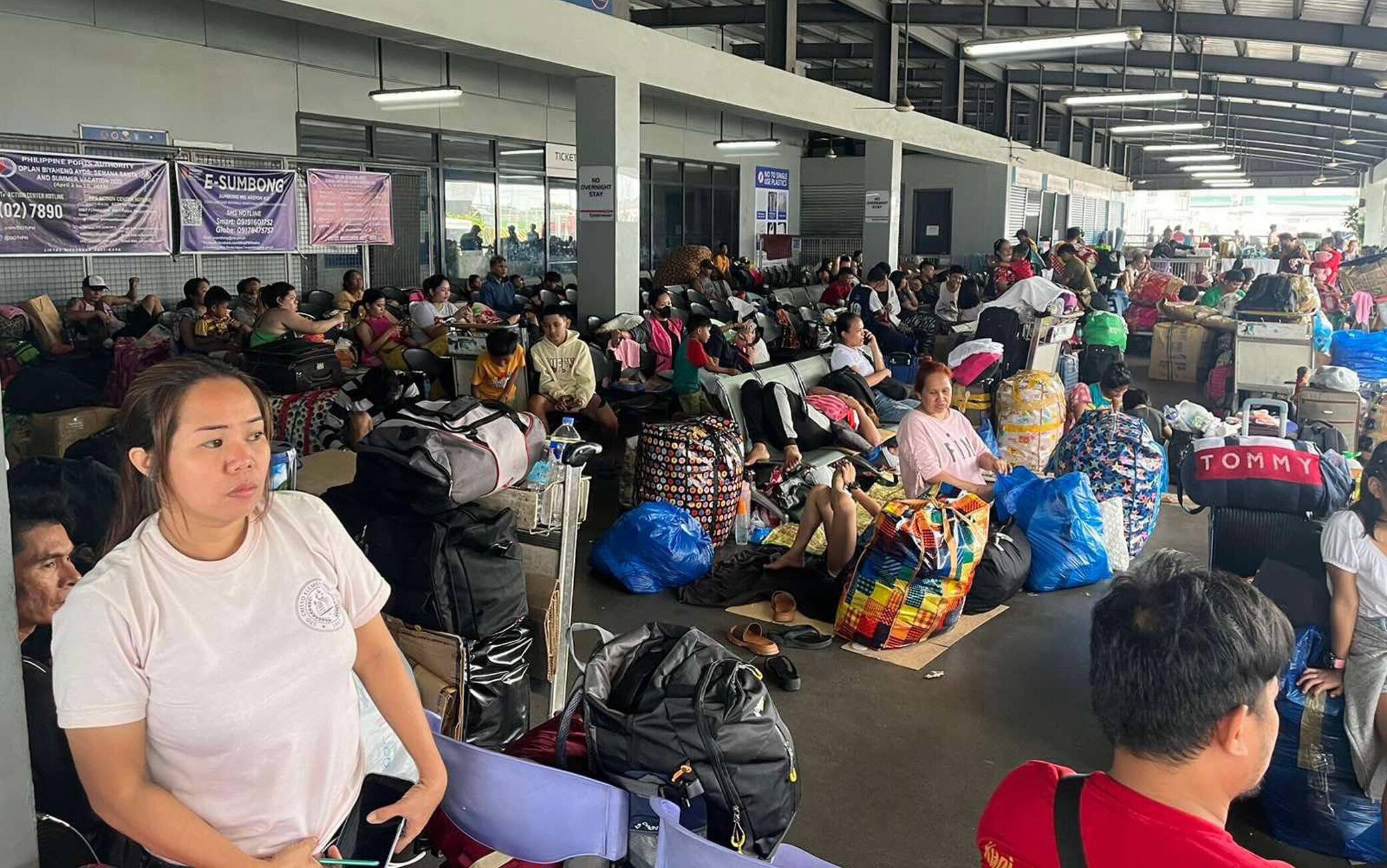 Il tifone Doksuri nelle Filippine