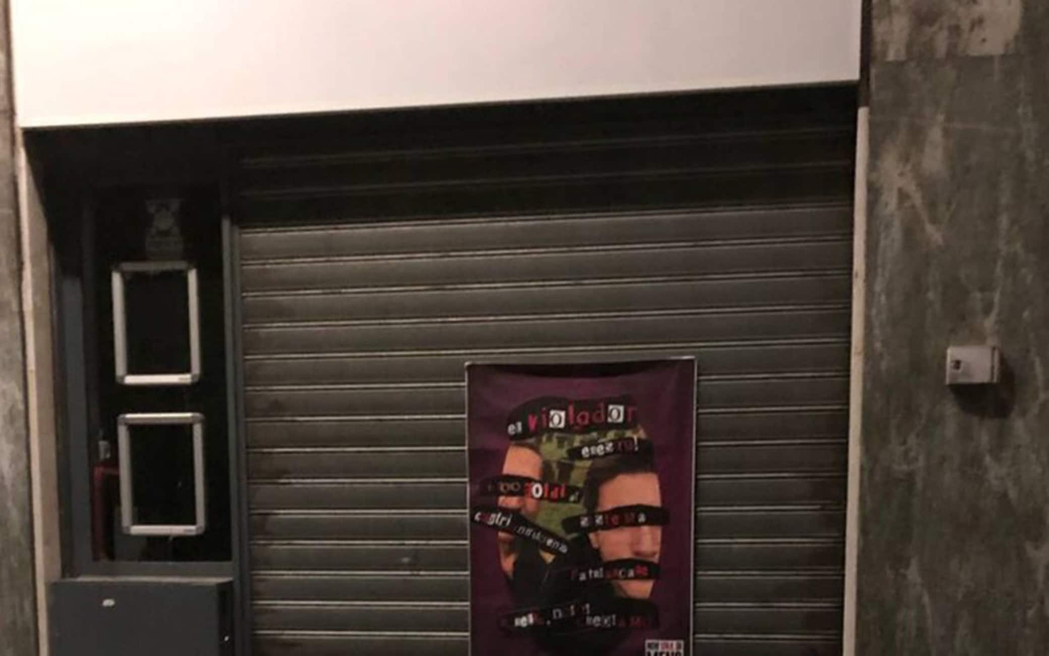 I manifesti apparsi a Milano