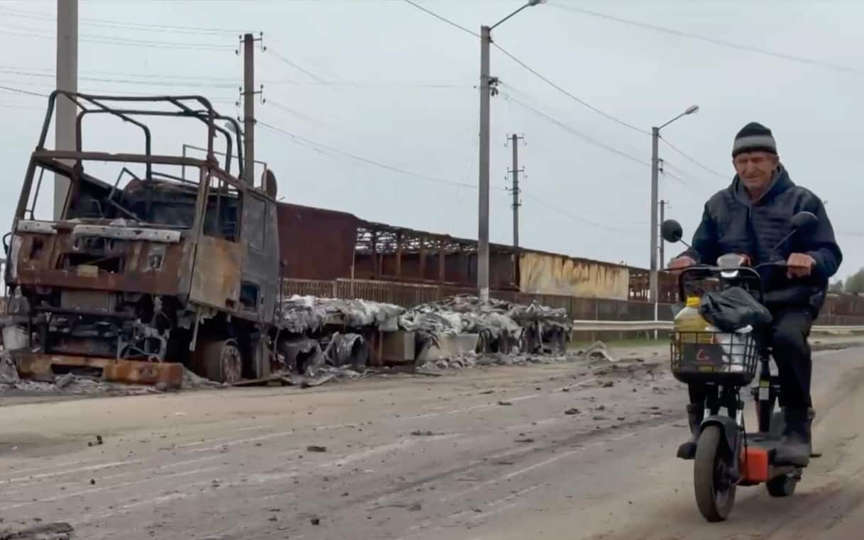 Russia accuses Ukraine of truce violations in Oleshky