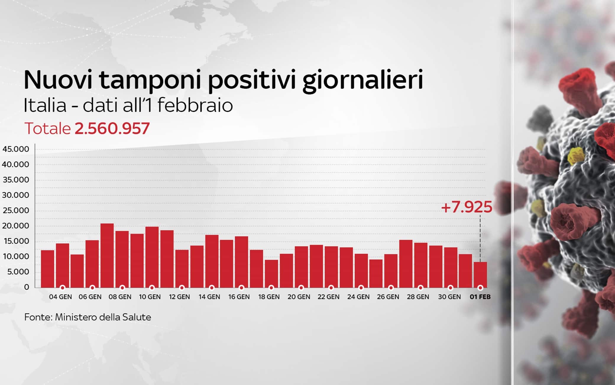 Grafiche coronavirus