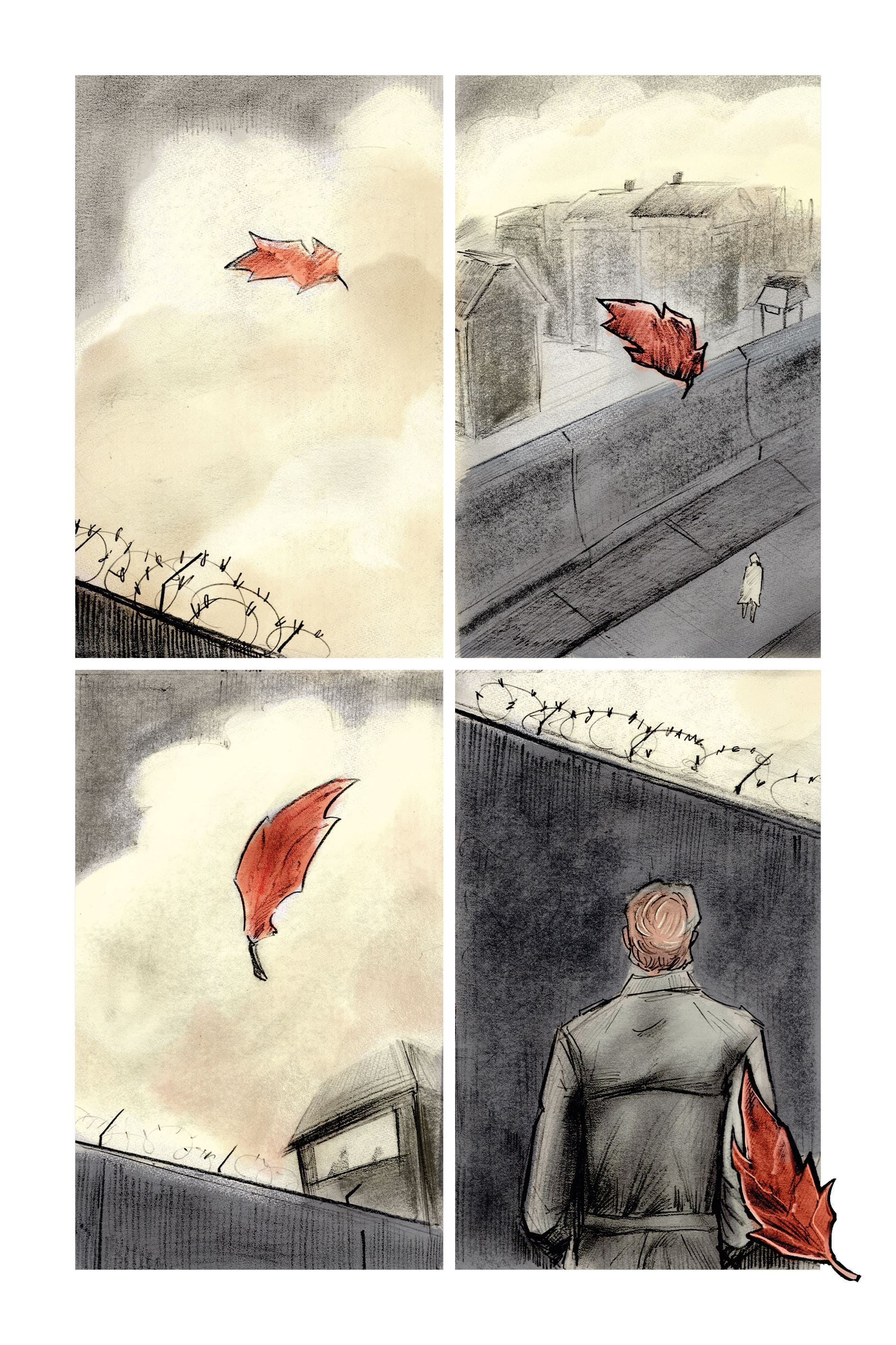 Una tavola tratta da "Ho lasciato ogni posto. David Bowie a Berlino in tre atti", di Lorenzo Coltellacci e Mattia Tassaro, Feltrinelli Comics, 128 pagine, 20 euro.