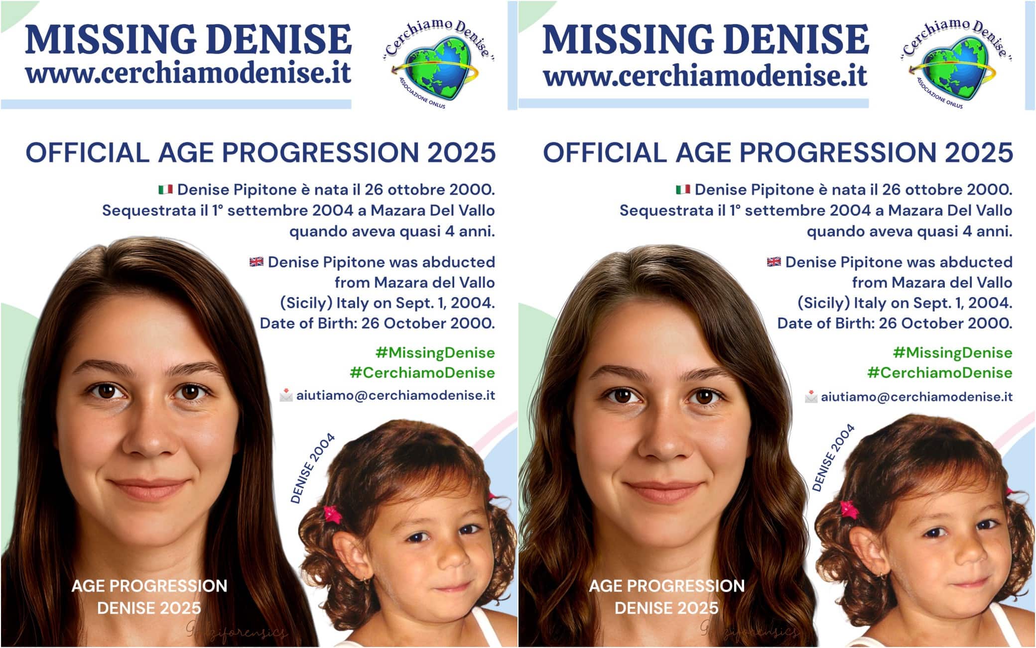 Denise Pipitone age progression