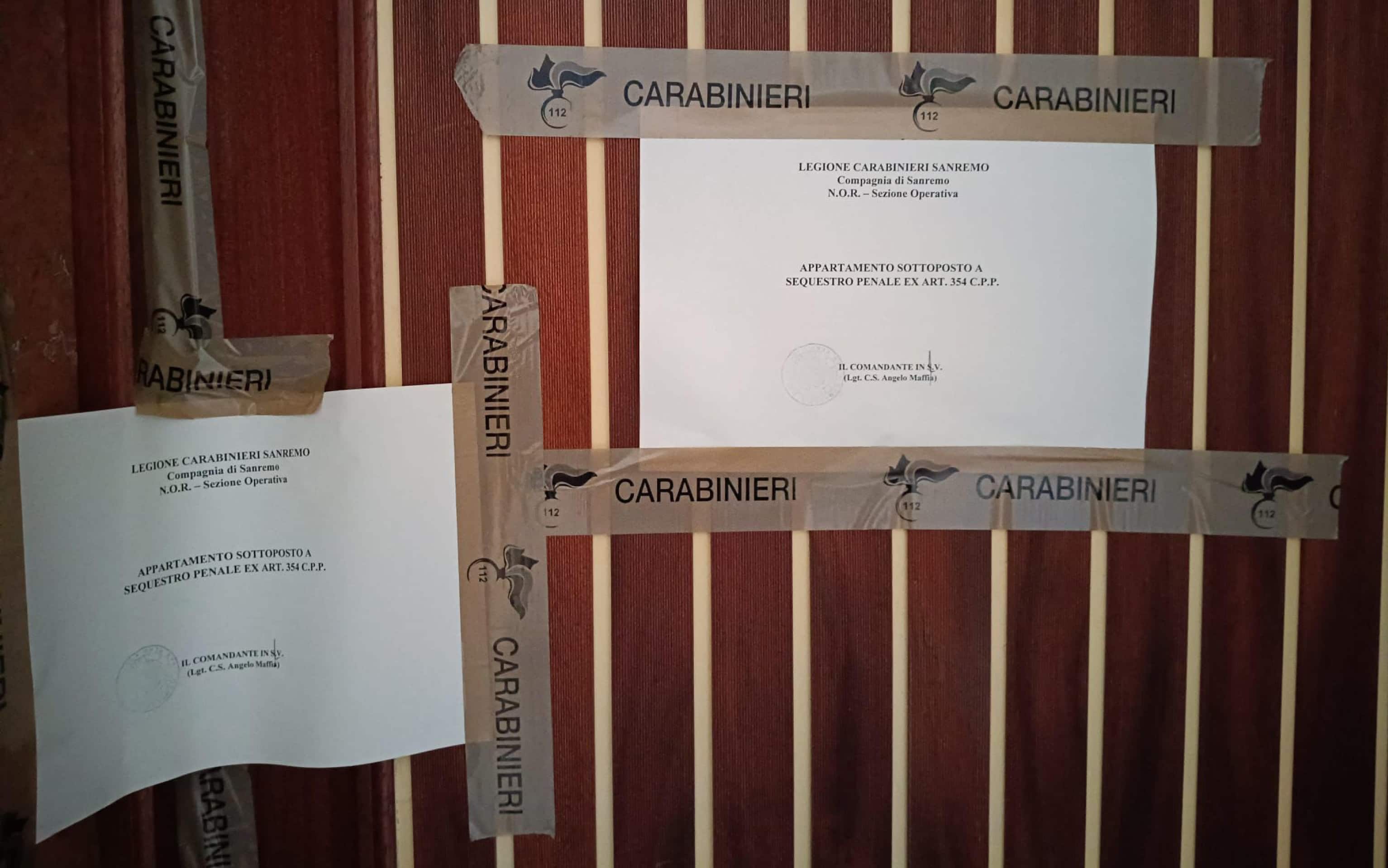 Trovata morta 59enne nella sua casa a Sanremo, si indaga per omicidio. L'appartamento dove è stato trovatoil cadavere