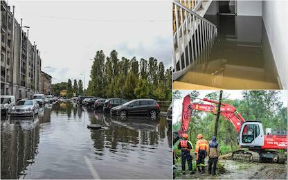 Maltempo e allagamenti a Milano