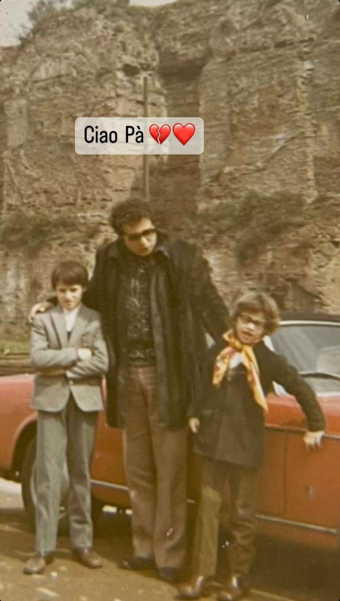 Eros Ramazzotti e Rodolfo Ramazzotti