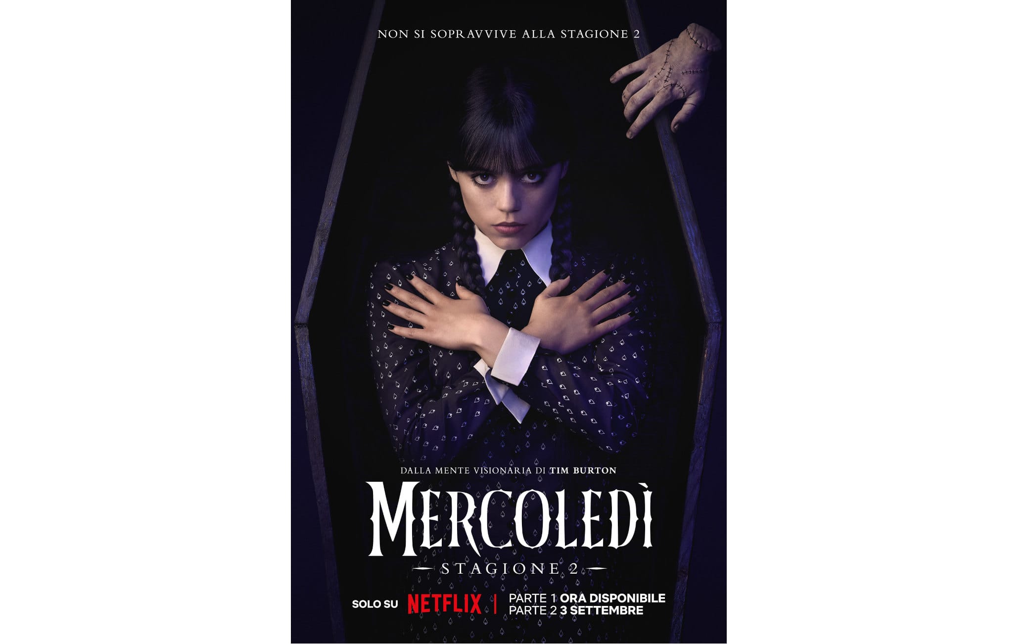 Il poster ufficiale di Mercoledì 2 