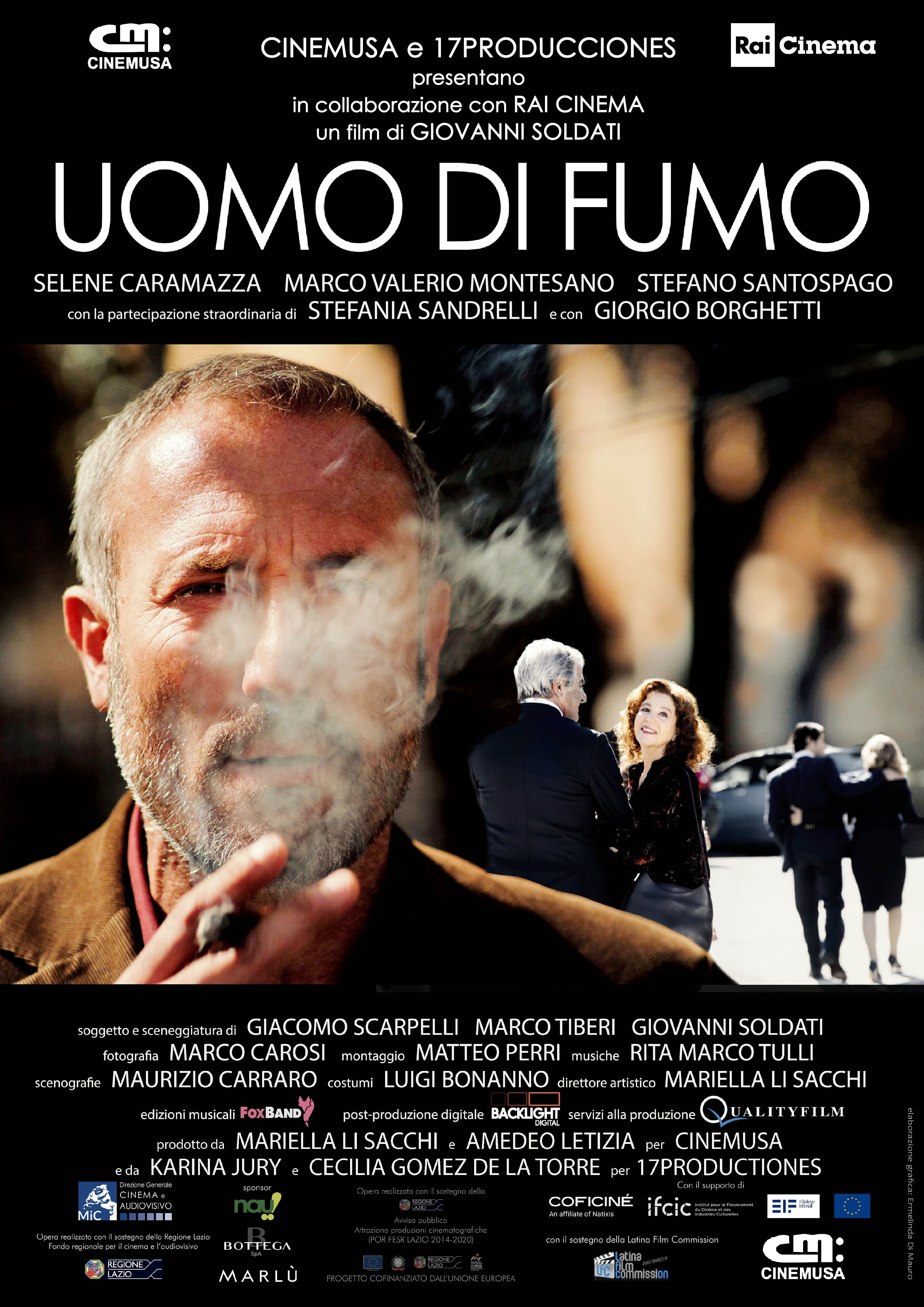 locadina "Uomo di fumo"