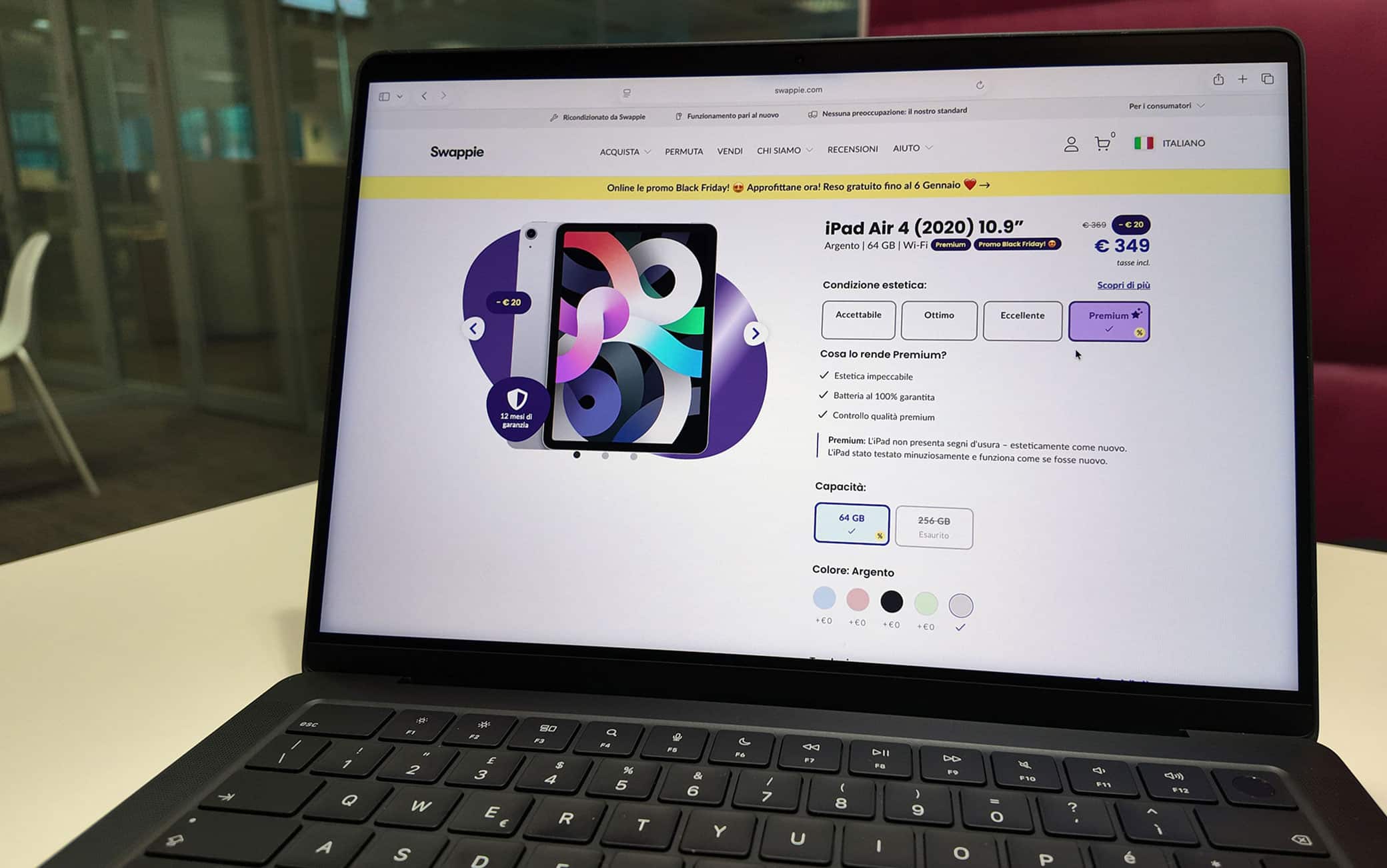 L’esperienza di acquisto di un iPad ricondizionato è semplice e veloce